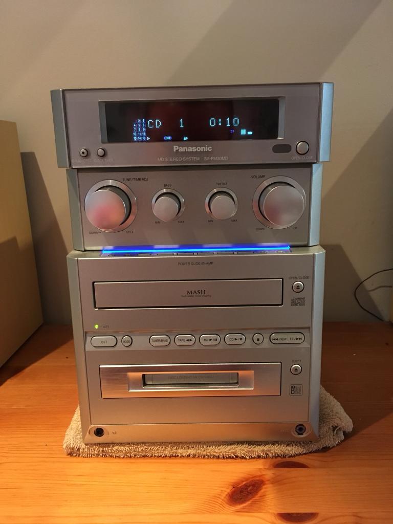 Panasonic SAPM30MD HiFi Cd and minidisc Player in Worcester