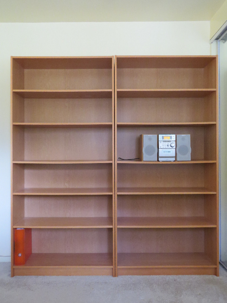 HABITAT REAL OAK VENEER TALL BOOKCASES x2 in Maidstone, Kent Gumtree