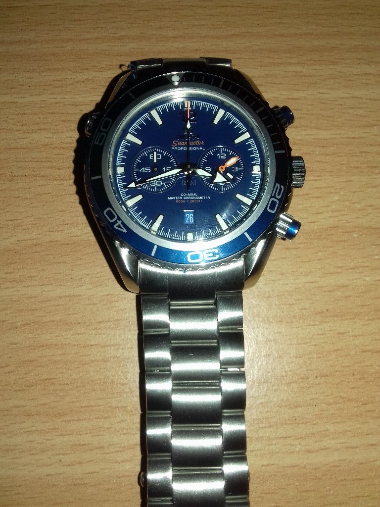 Omega Planet Ocean Blue Face Seamaster Watch | in Hemel ...