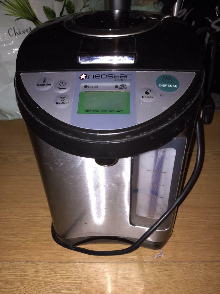 Neostar 3.5 litre stainless steel hot water boiler dispenser in