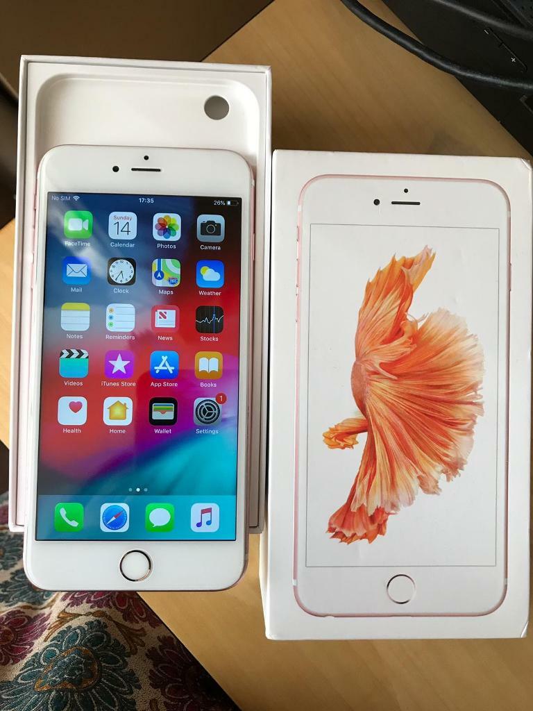iPhone 6S Plus unlocked 16Gb rose gold Excellent condition in Luton