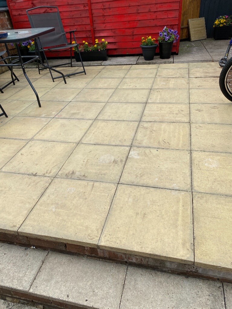 Buff slabs 450x450 patio slabs in Nuneaton, Warwickshire Gumtree