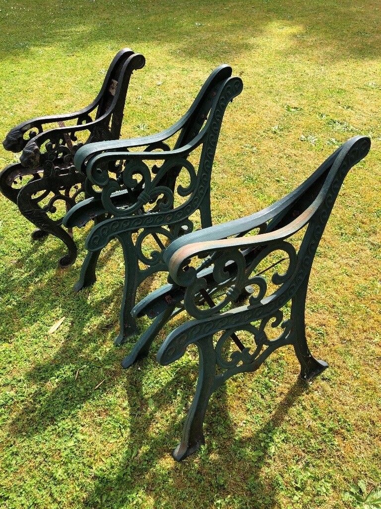 X3 CAST IRON BENCH ENDS | in Ringwood, Hampshire | Gumtree