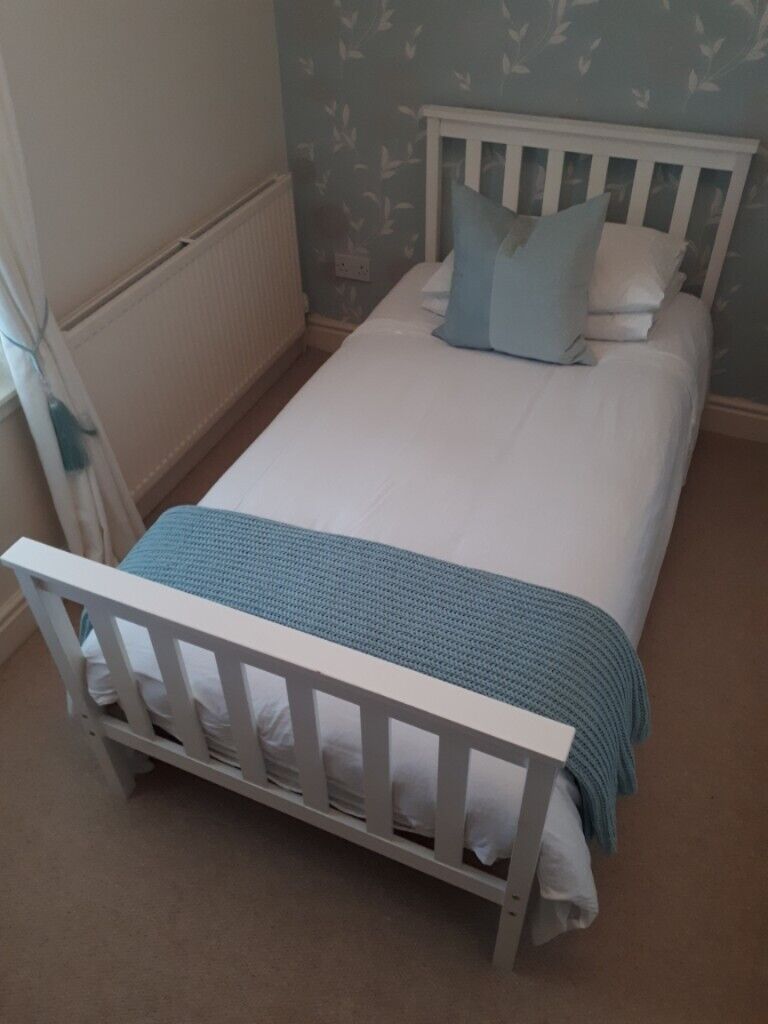  Single  Bed  with Sprung Memory Foam Mattress  in Johnstone 