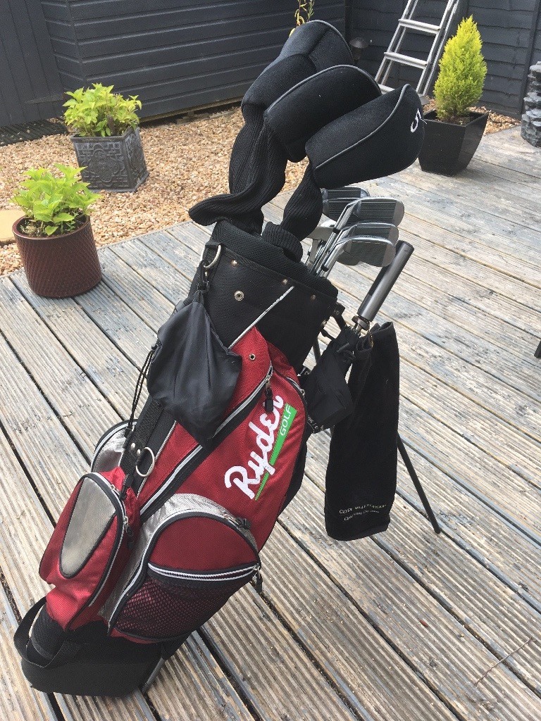 Golf clubs plus bag plus caddy car in Bothwell, Glasgow Gumtree