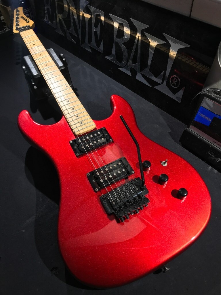 Kramer Pacer Classic Candy Red Used Electric Guitar in Shorehamby