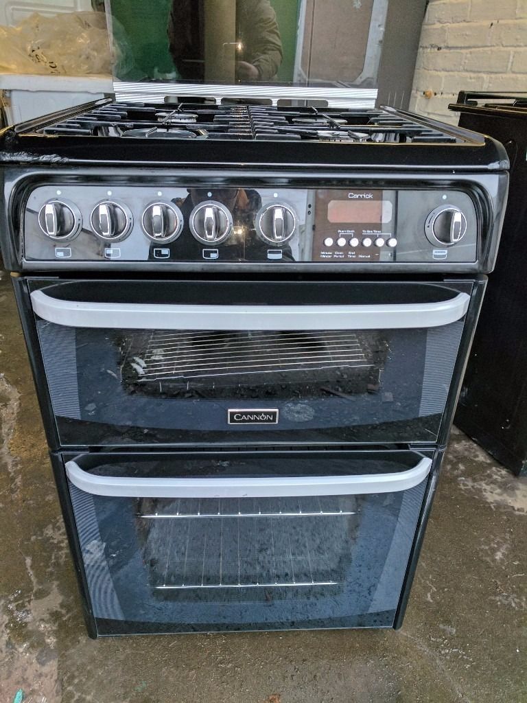 Black Cannon Gas Cooker (60cm) (6 Month Warranty) in Liverpool City