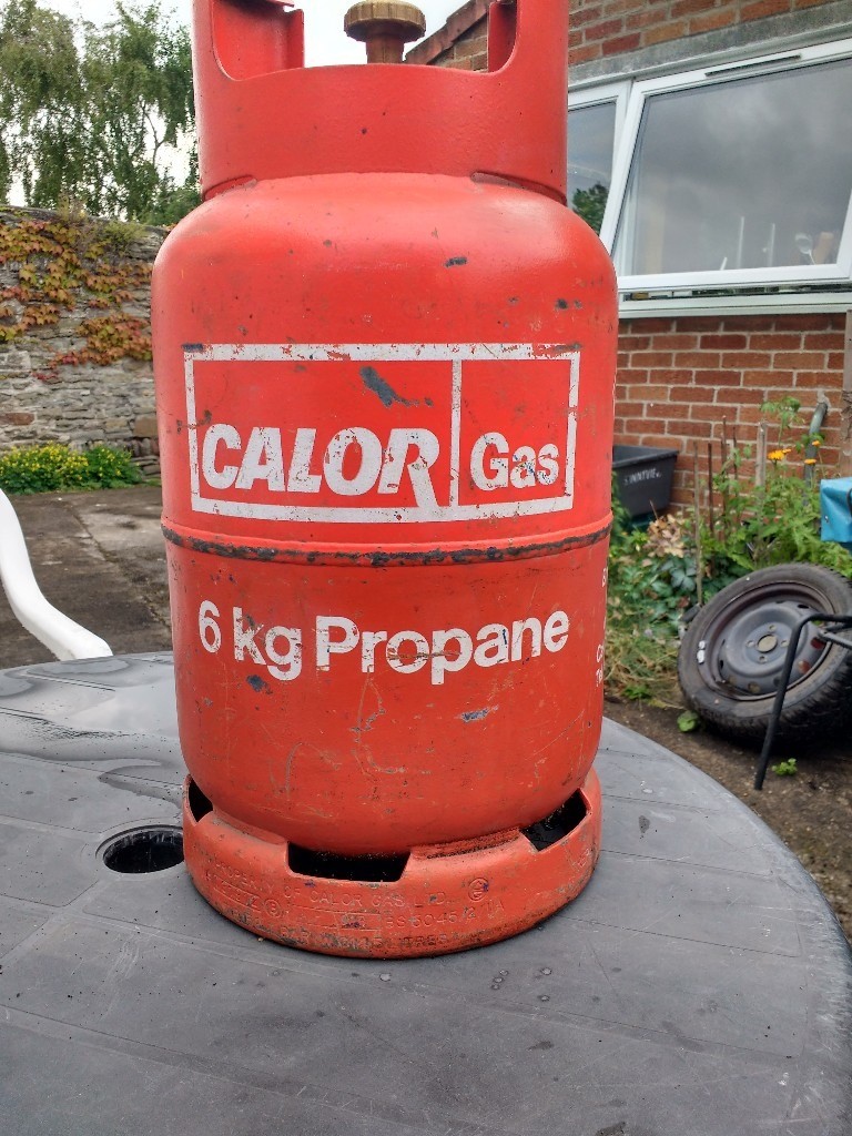 Calor 6kg propane bottle with over 4 kg of gas left in Brislington