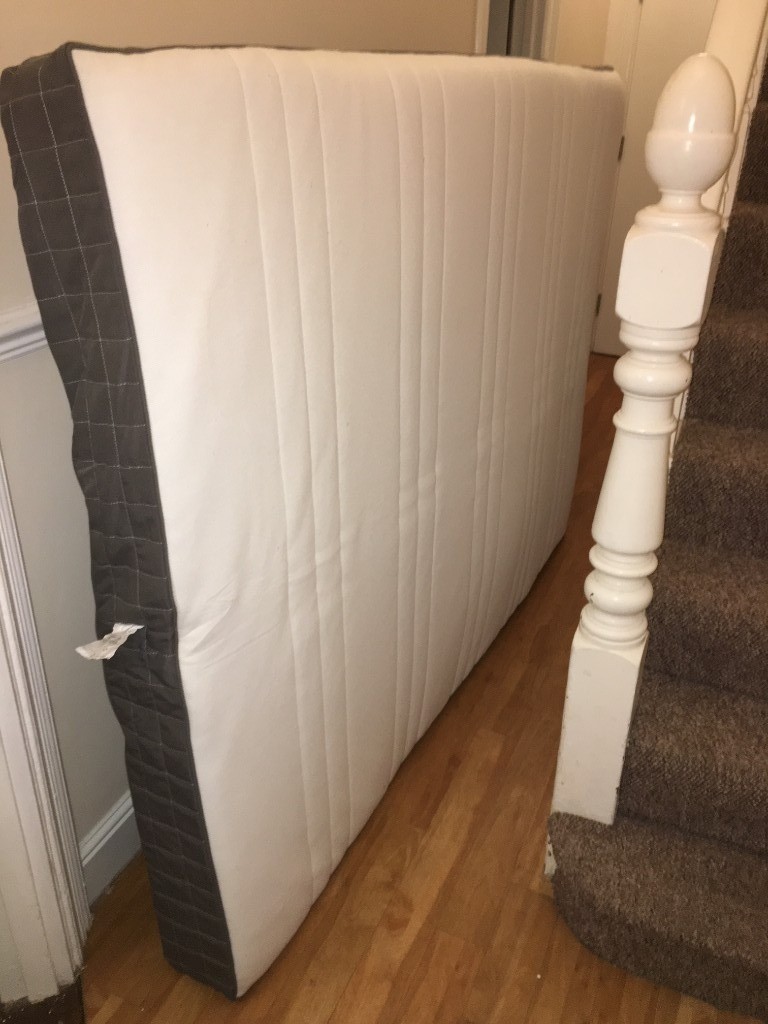 7 months old IKEA memory foam mattress king size mediumfirm