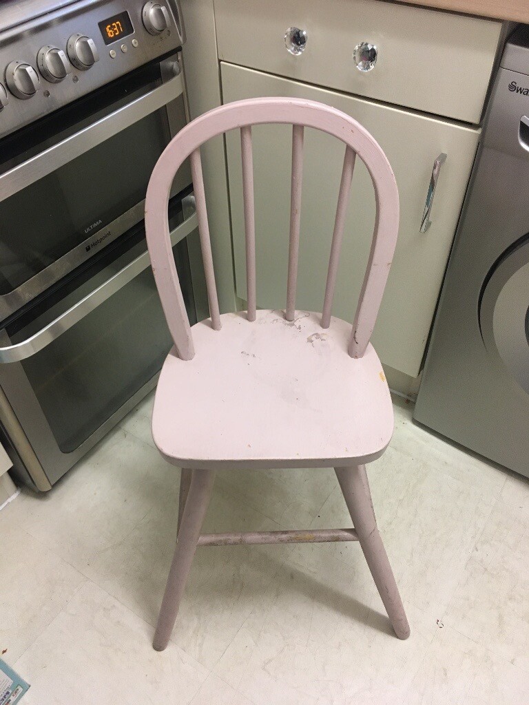 Toddler Dining Chair Ikea previously upcycled in Romford, London