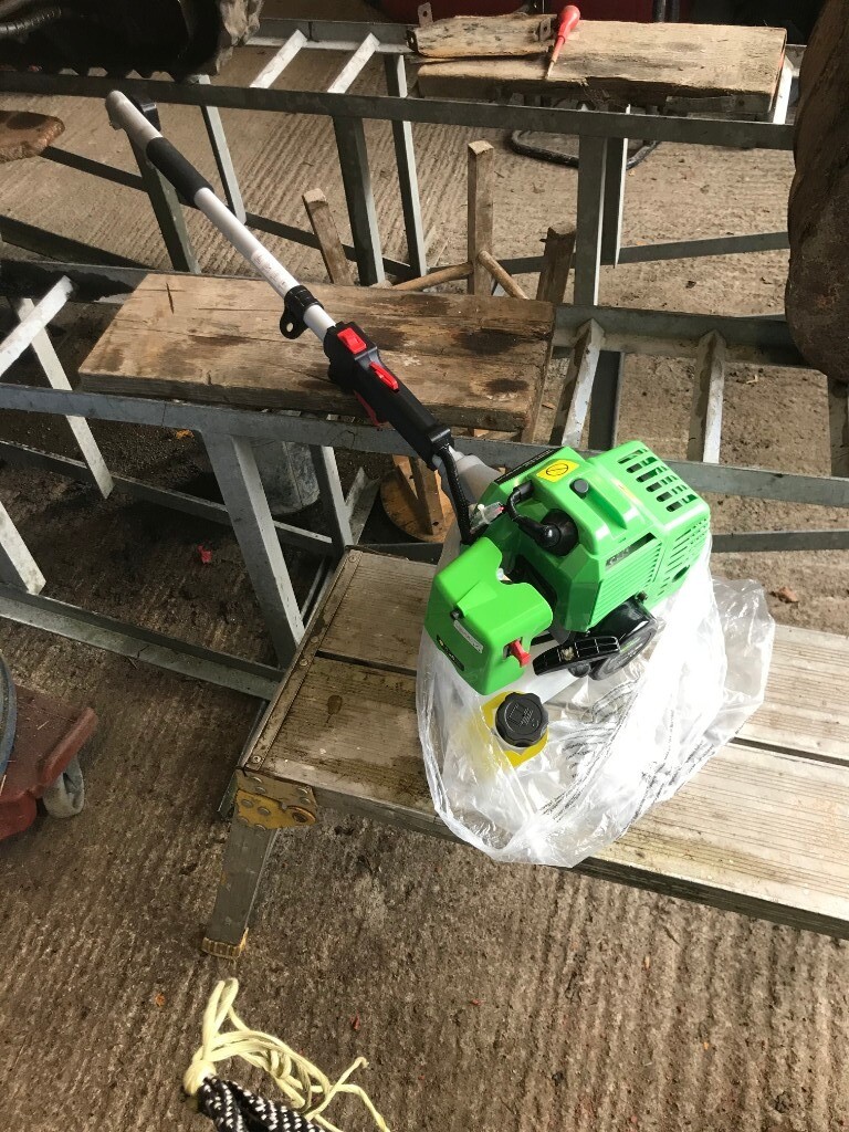 Florabest 4In1 Petrol Multi Tool Strimmer Hedge Trimmer