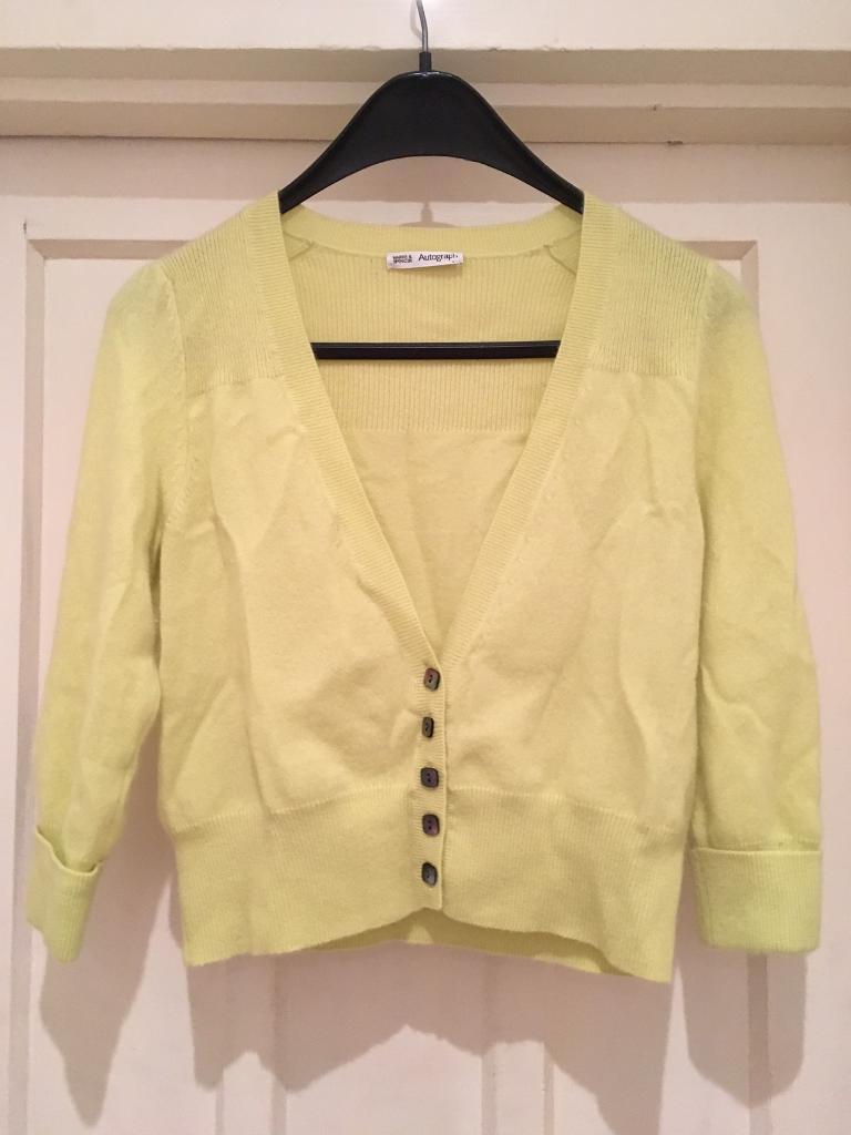 M&S Autograph 100% cashmere cardigan. Size 12. | in Balham, London | Gumtree