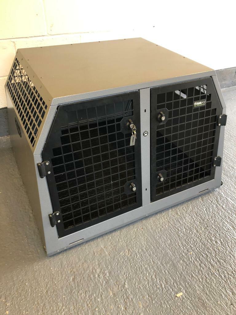 SOLD K9 TRANS DOG TRANSPORT CAGE SEE PHOTOS AND ADVERT FOR
