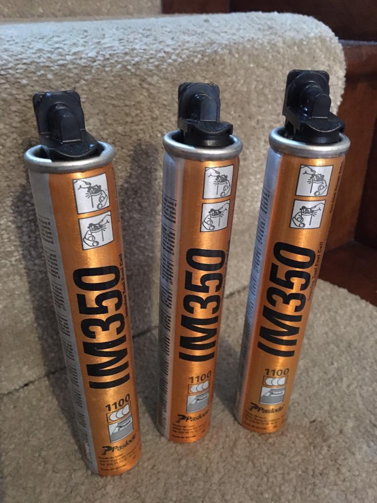 Paslode IM350 gas canisters in Grangemouth, Falkirk Gumtree