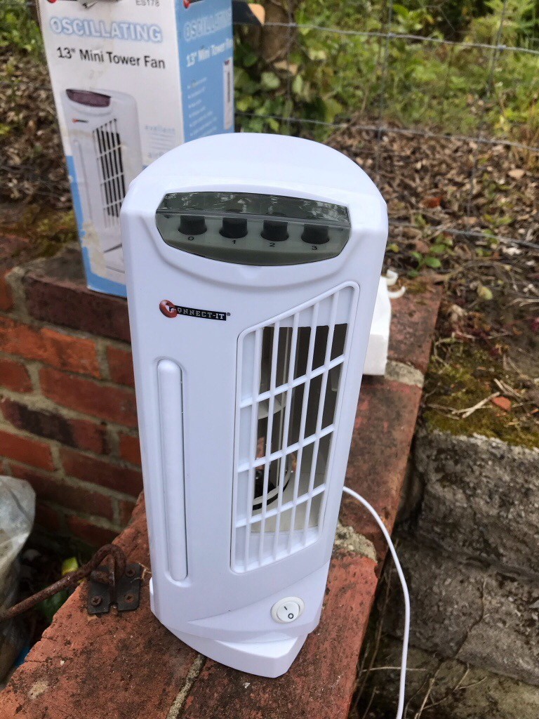 13” Mini Tower Oscillating Fan in Hartlepool, County Durham Gumtree
