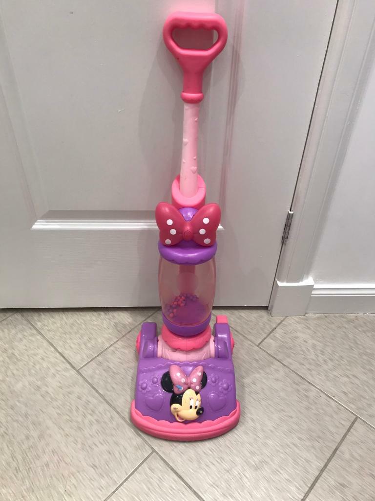 Disney Store Minnie Mouse Toy Vacuum Cleaner ToyWalls