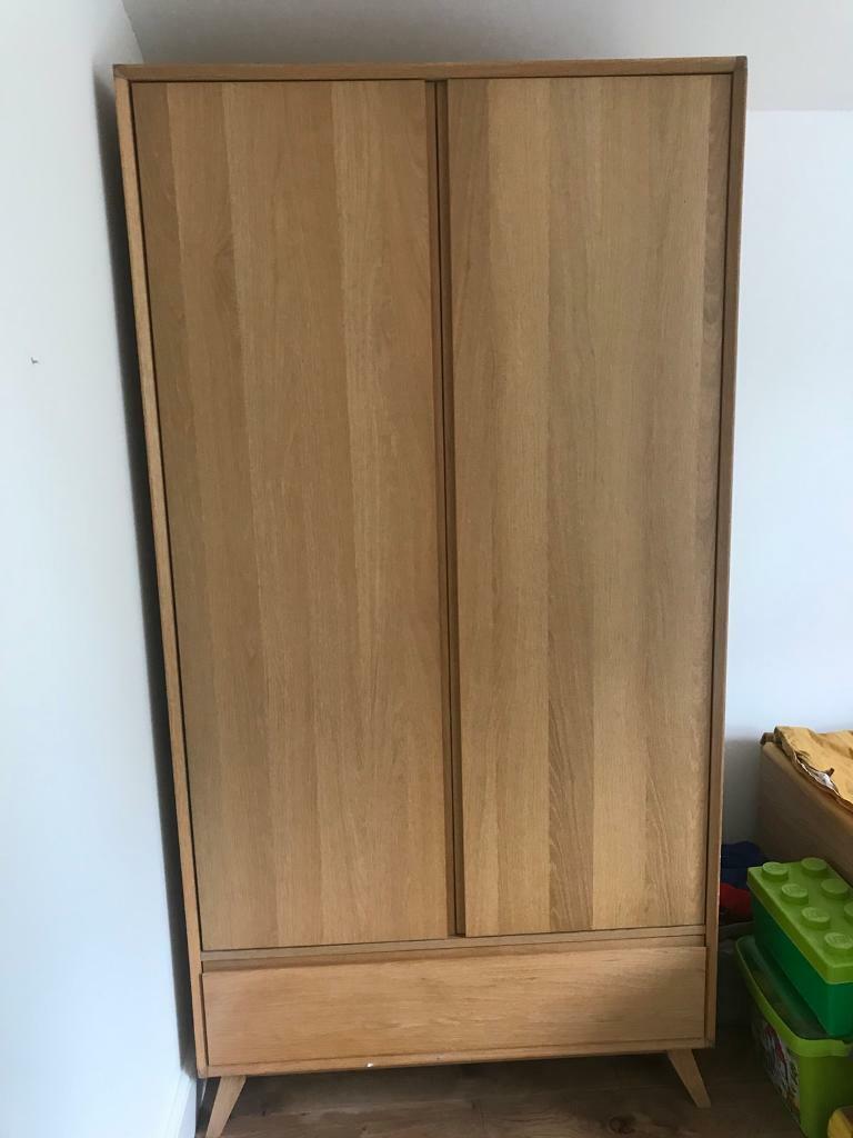 John Lewis House solid oak wardrobe. Mint condition in Lewisham