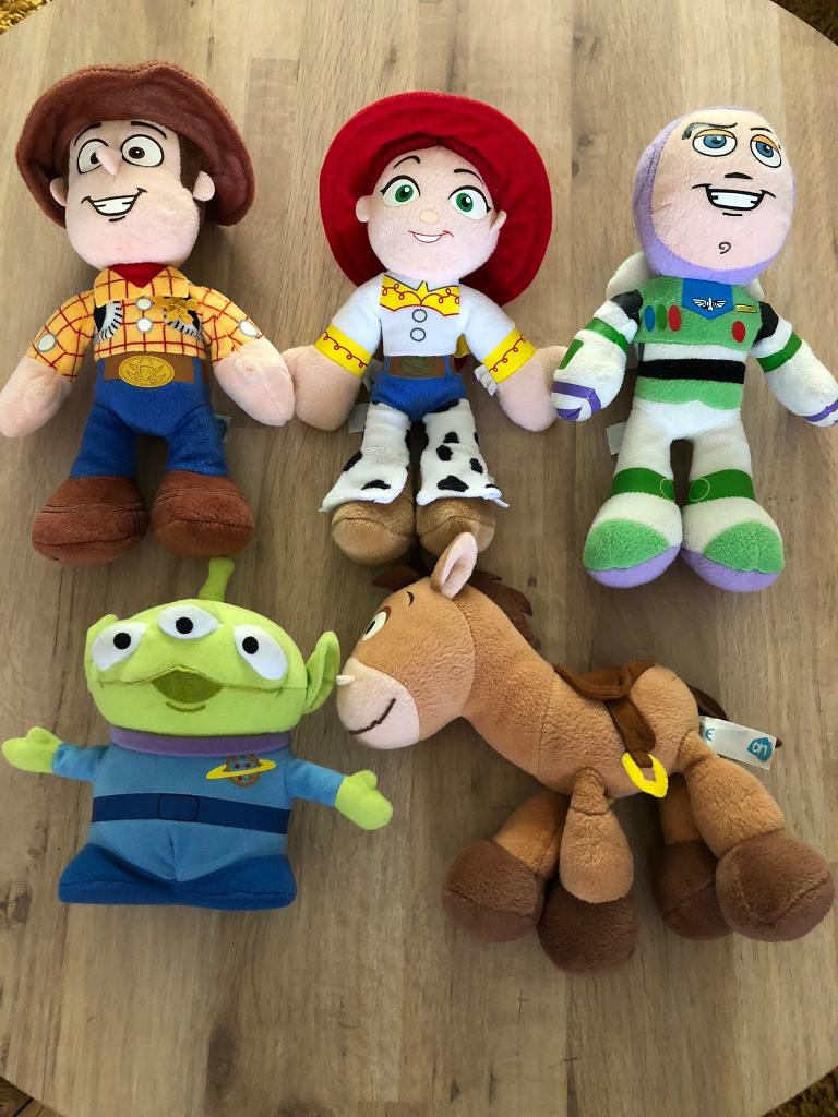 Toy Story 12” Soft Plush Toys £5 Each or £20 for the set in Totton, Hampshire Gumtree