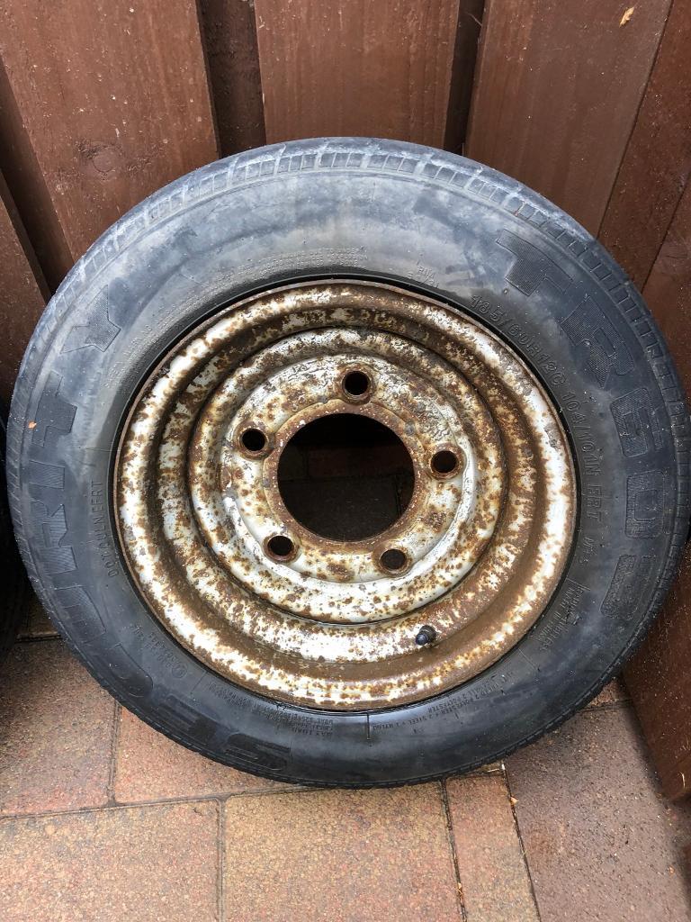 2x ifor Williams Trailer Wheels in Troon, South Ayrshire Gumtree