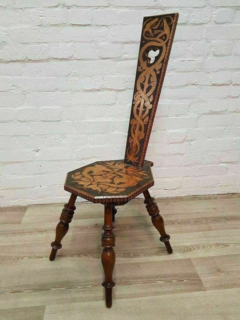 Antique Spinning Chair (DELIVERY AVAILABLE FOR THIS ITEM OF FURNITURE