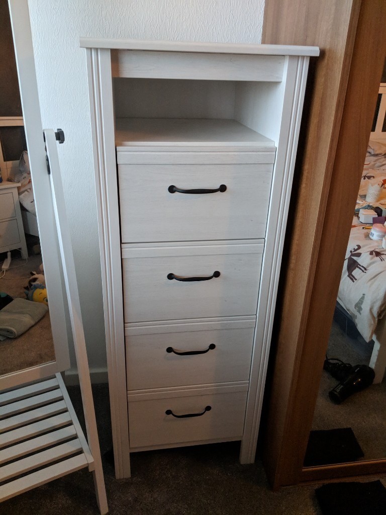 Ikea Brusali Chest Of 4 Drawers In Heald Green Manchester