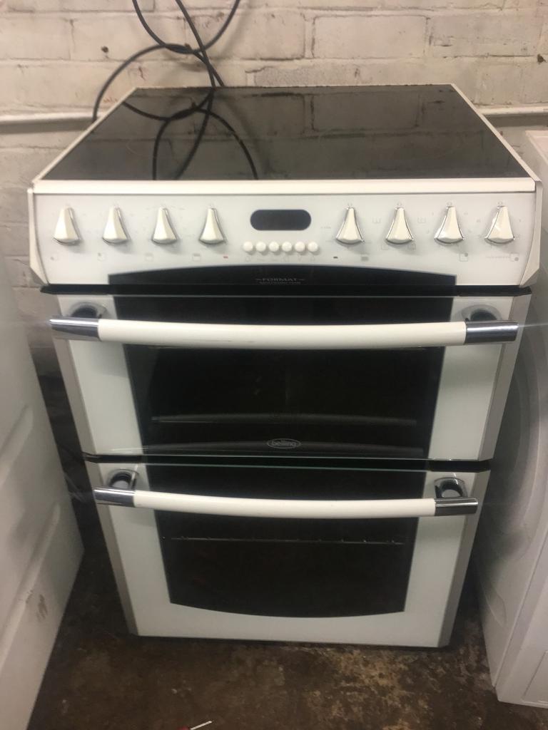 White belling ceramic halogen electric cooker 60cm in St Anns