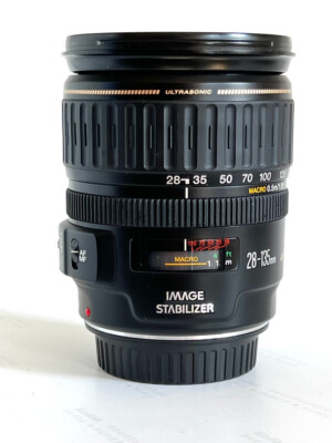 Canon EF 28-135mm f/3.5-5.6 Image Stabilizer USM Zoom Lens -  CLEAN OPTICS