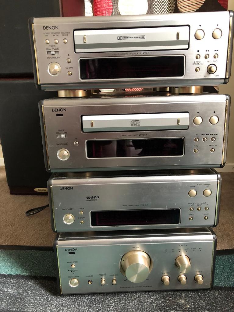 Denon hi fi system. 4 separates in Norwich, Norfolk Gumtree