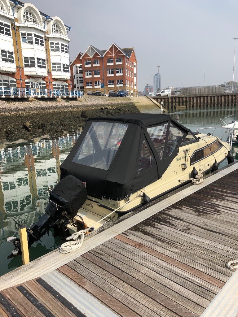 Shetland Cabin Cruiser Black Hawk 22 Feet 2 Berth Including