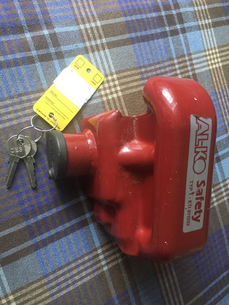 ALKO CARAVAN HITCH LOCK WITH 2 KEYS in Dukinfield, Manchester Gumtree