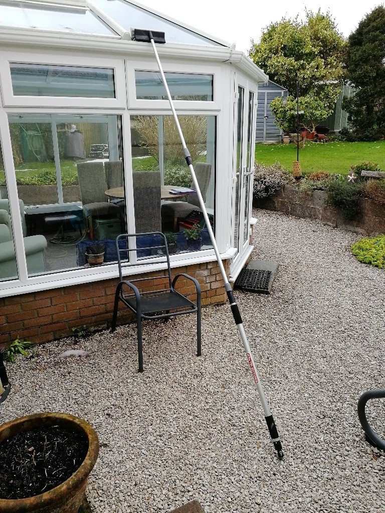 Long Reach Car & Window Cleaning Pole and Brush in Dartmouth, Devon