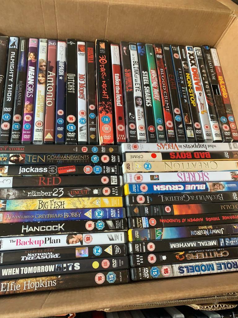 380 original DVDs plus a few ps3 games and blue rays can sell in 100