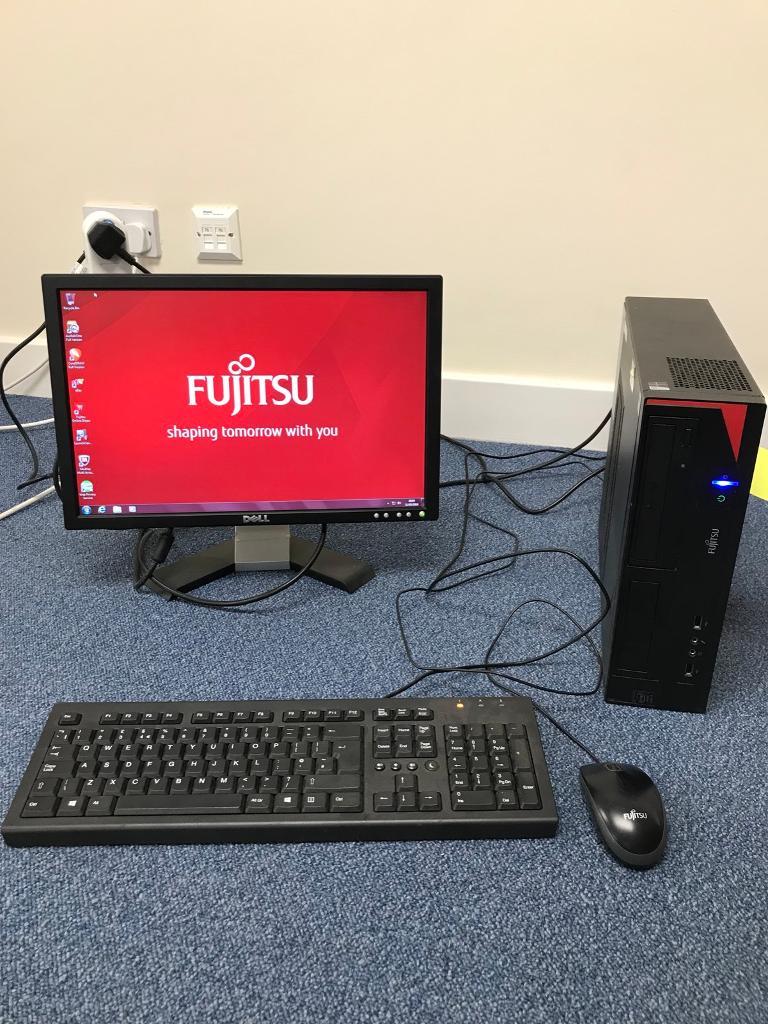Fujitsu PC and HP Printer Bundle (1) in Old Market, Bristol Gumtree