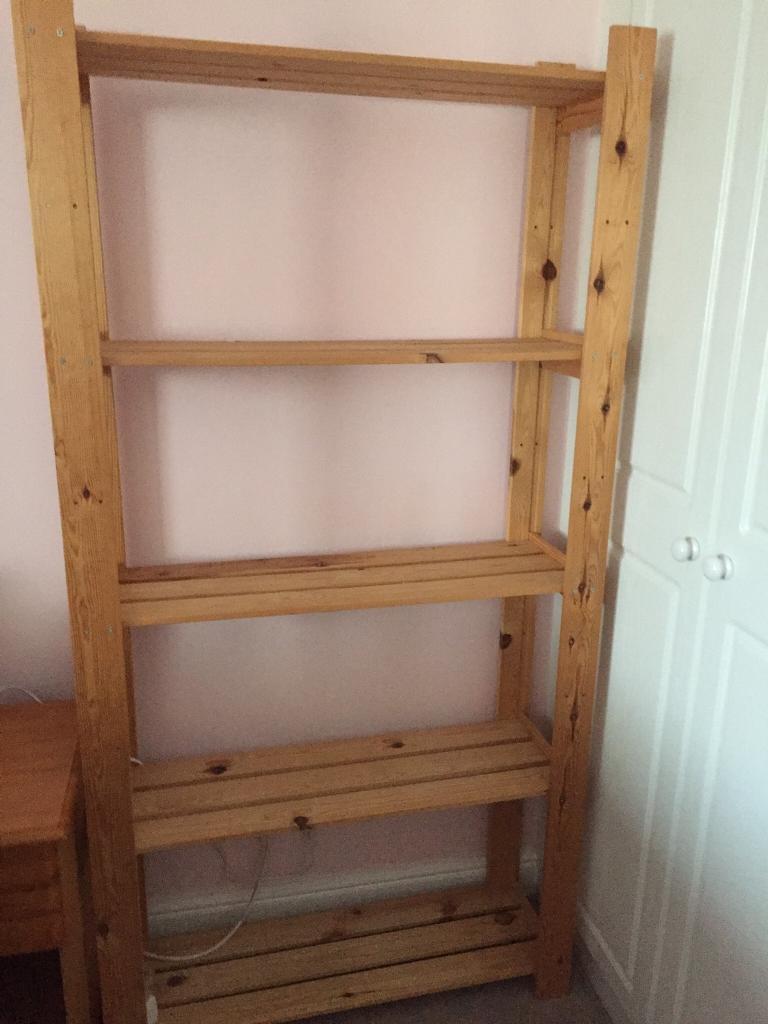 Tall Cedar wooden shelving unit in Chandlers Ford, Hampshire Gumtree