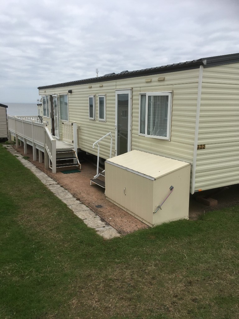SEA VIEW CARAVAN FOR SALE MINEHEAD on HOBURNE BLUE ANCHOR SOMERSET