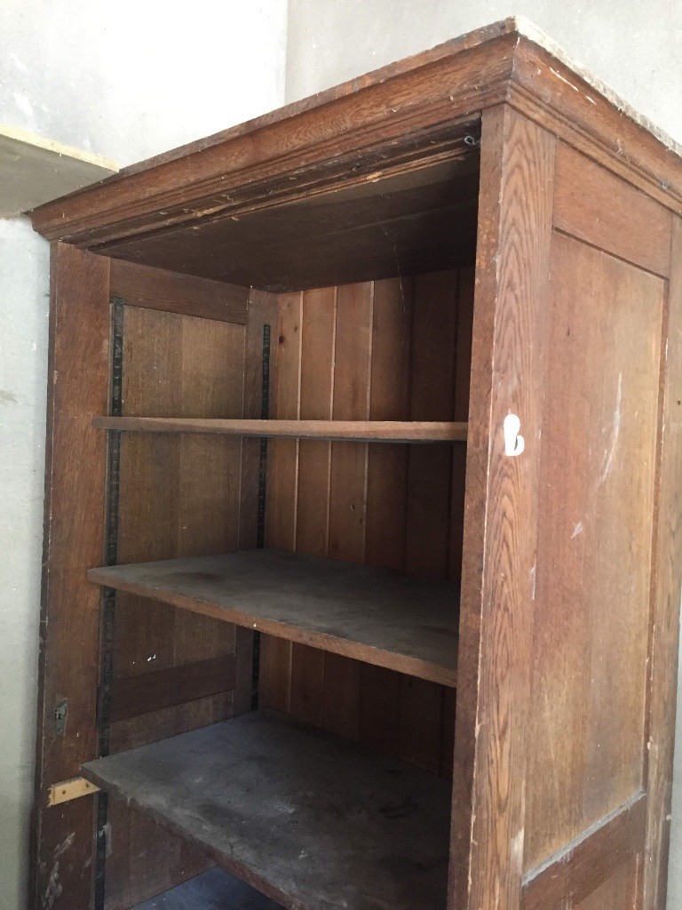 Dark wooden shelving unit in Cheltenham, Gloucestershire Gumtree
