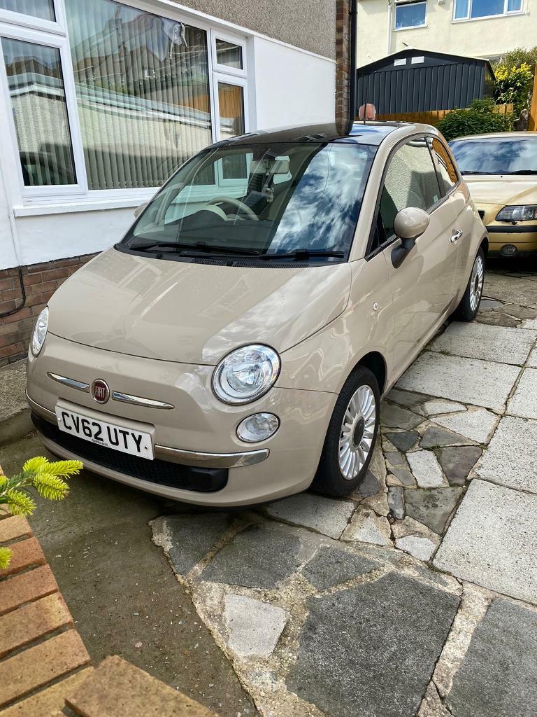 BEIGE FIAT 500 1.2 LOUNGE 3DR in Caerphilly Gumtree