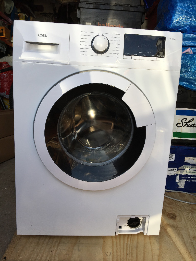 RRP £245 BRAND NEW LOGIK WASHING MACHINE 9KG 1400 SPIN WHITE