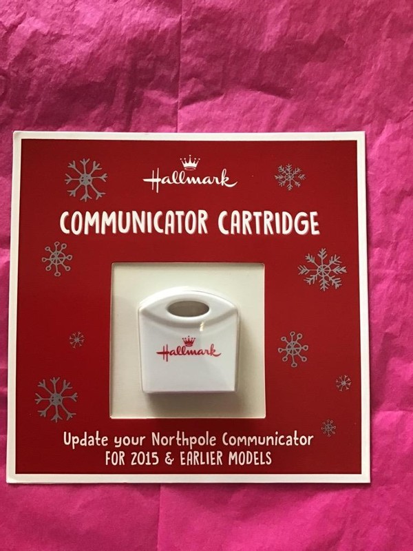 Hallmark Talk to Santa Northpole Communicator Cartridge 2015 & earlier
