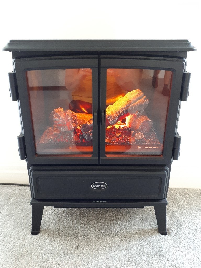 Dimplex Oakhurst Optimyst Electric Fire and Remote AS NEW in Hindley