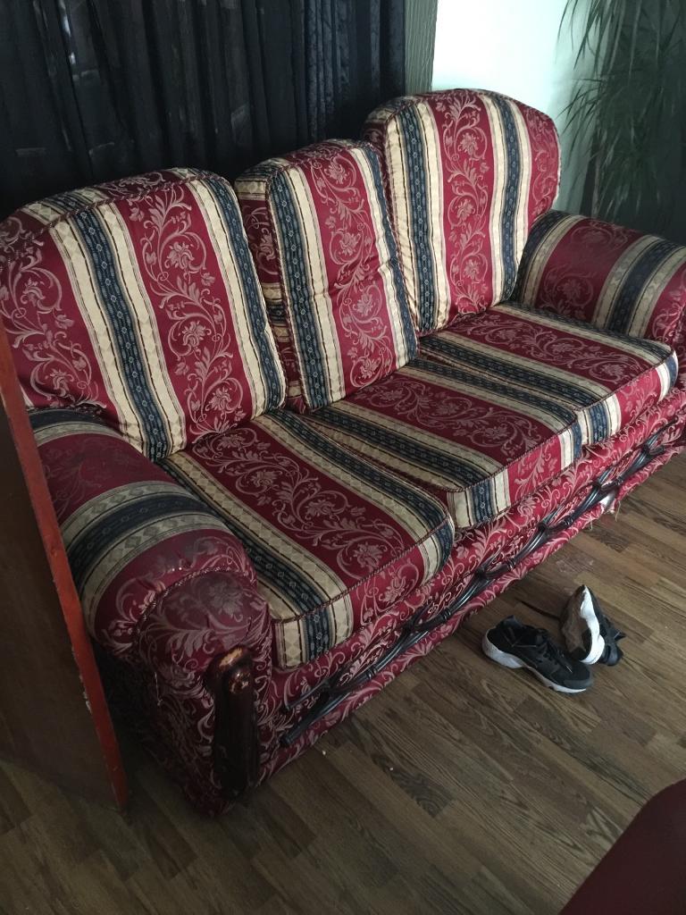 Sofa For Sale 3 Piece X2 Cheap In Acocks Green West Midlands