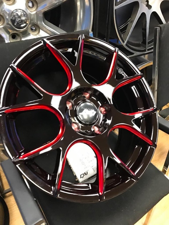 Windsor Auto Sales >> 17 INCH DAI VENOM WHEELS -- 5X114.3 GLOSS BLACK / RED ... Windsor Auto Sales >> 17 INCH DAI VENOM WHEELS -- 5X114.3 GLOSS BLACK / RED ...
