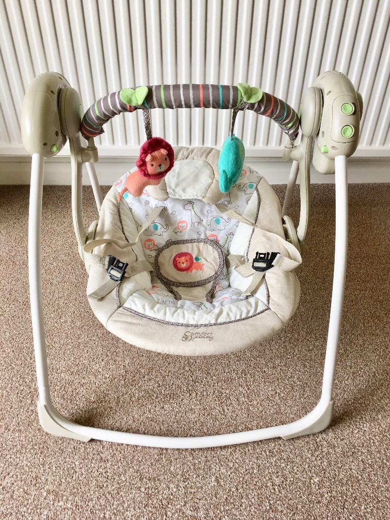 Baby Swing Bright Starts Comfort Harmony Portable Swing In
