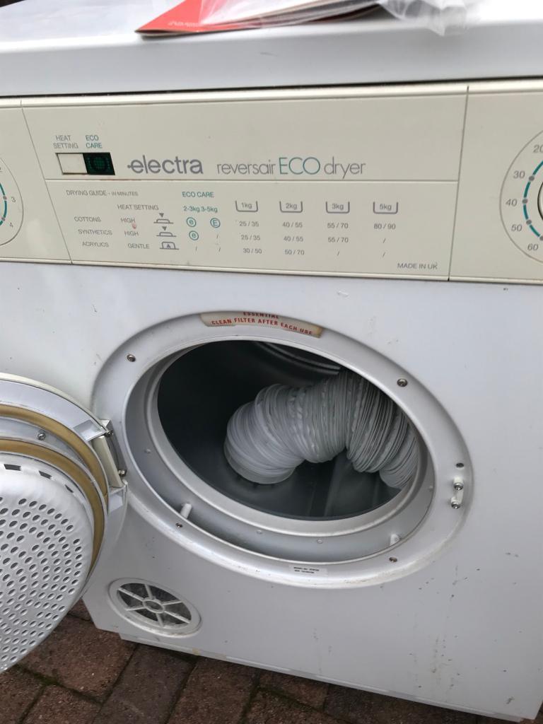 Tidy. Electra. Vented. Tumble dryer in East End, Glasgow Gumtree