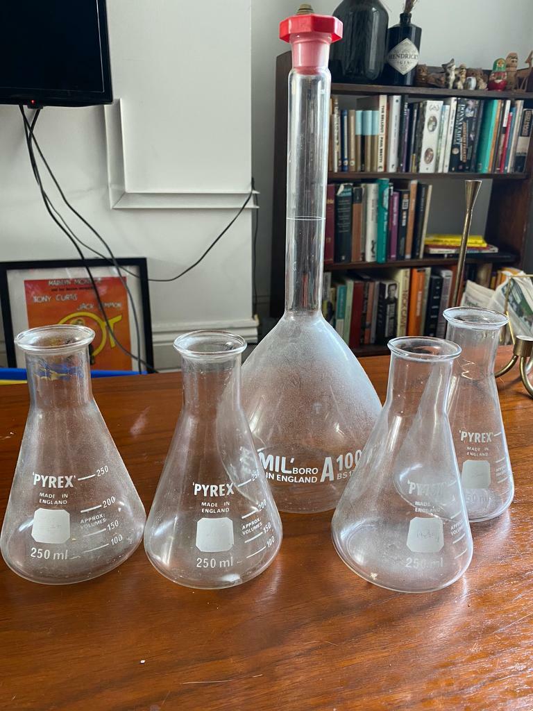 Vintage scientific beakers and flask vases in Hackney, London Gumtree