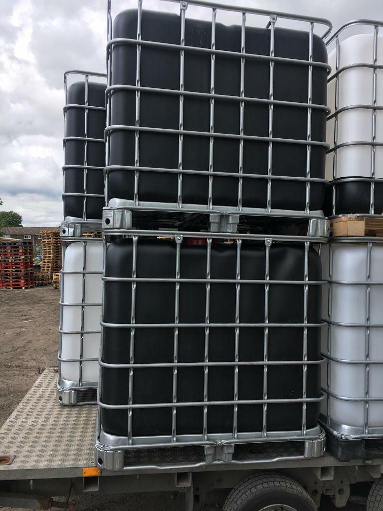 Ibc tank 1000 litres black ibc ideal for diesel allotment ect in Auckland, County