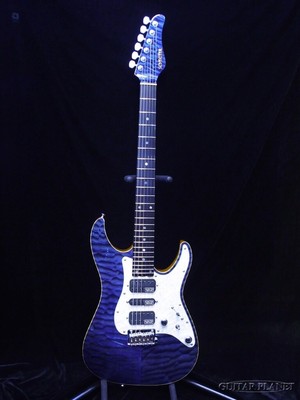 SCHECTER EX V Custom 24F VTR 5AG QT  HM EB  Shade Lavender  2014    5AQuilt To