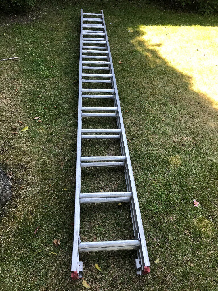 Stephens & Carter 'Clima' Aluminium Double Extension Ladder in