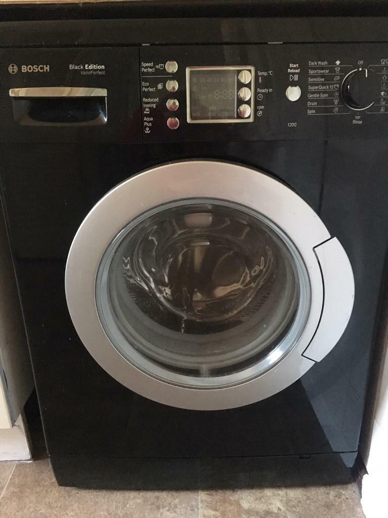 Bosch Black Edition Washing Machine in Allesley, West Midlands Gumtree