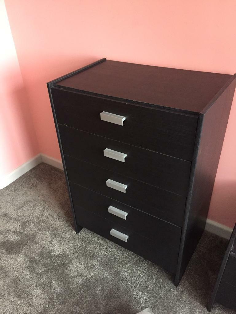 Bedside and chest of drawers in Stockwood, Bristol Gumtree